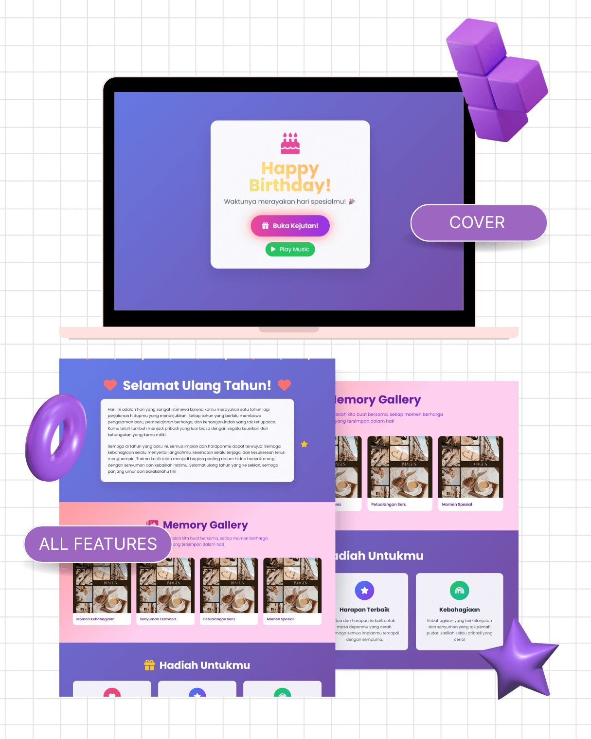 Basic Birthday 2 - Online Gift