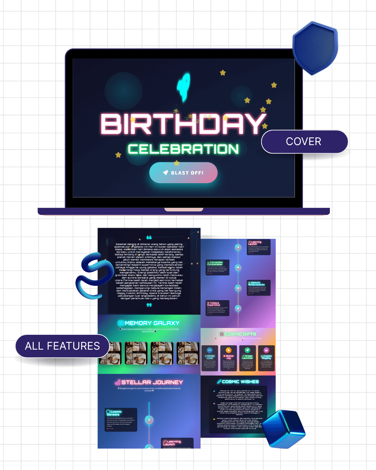 Medium Birthday 2 - Online Gift