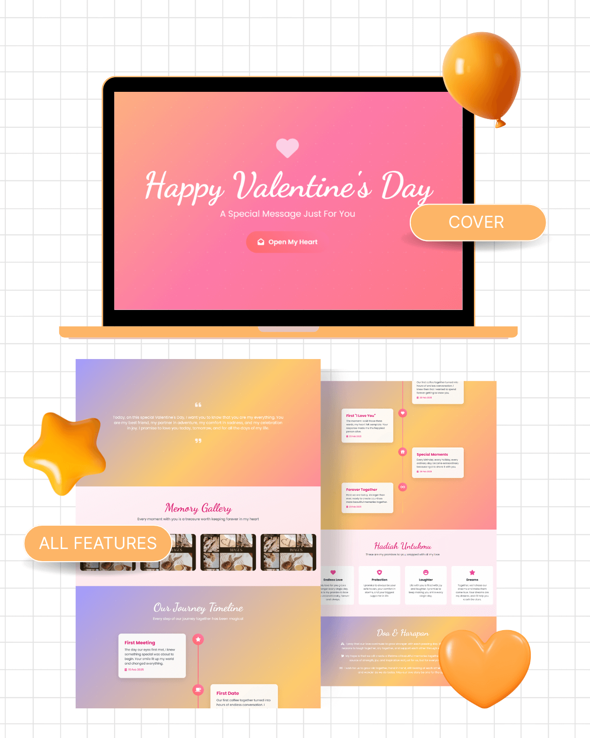 Medium Valentine 2 - Online Gift