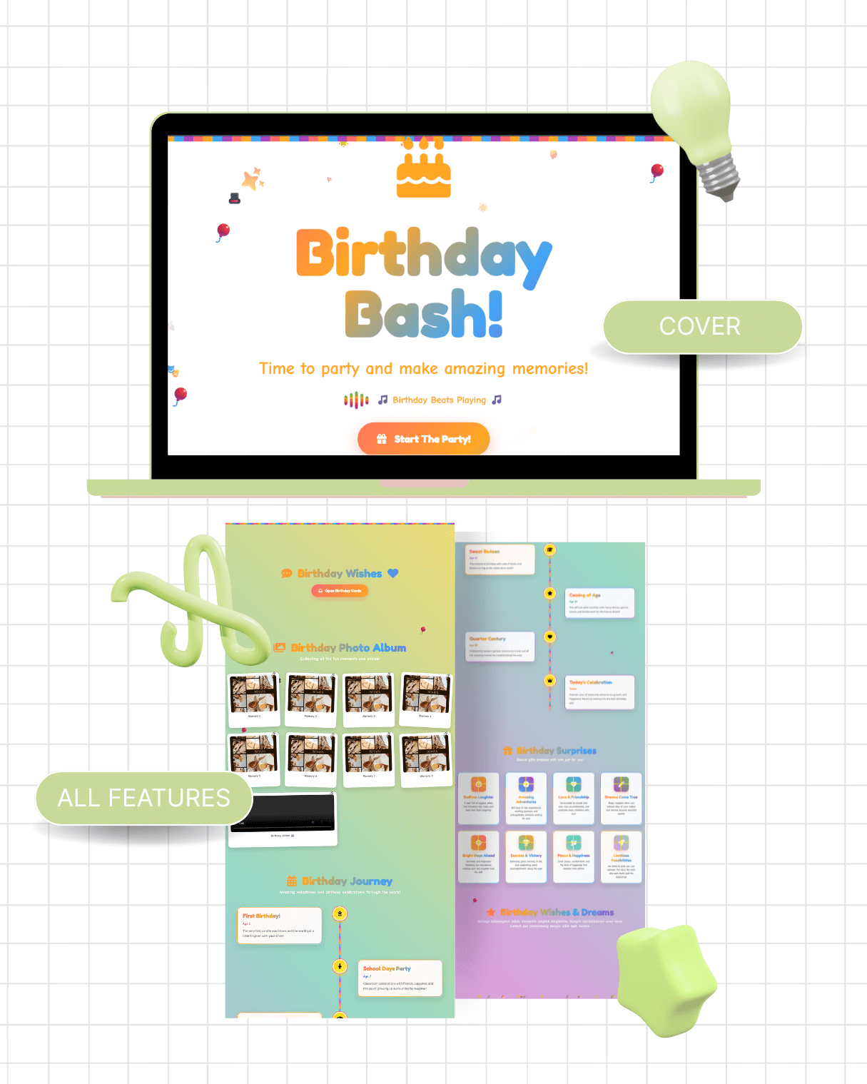 Premium Birthday 1 - Online Gift