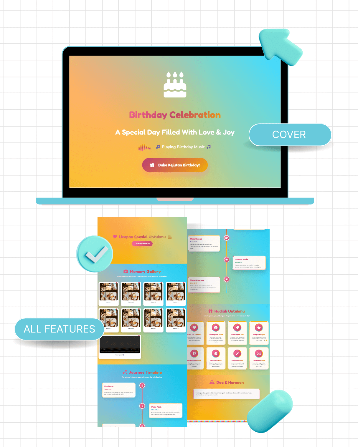 Premium Birthday 2 - Online Gift