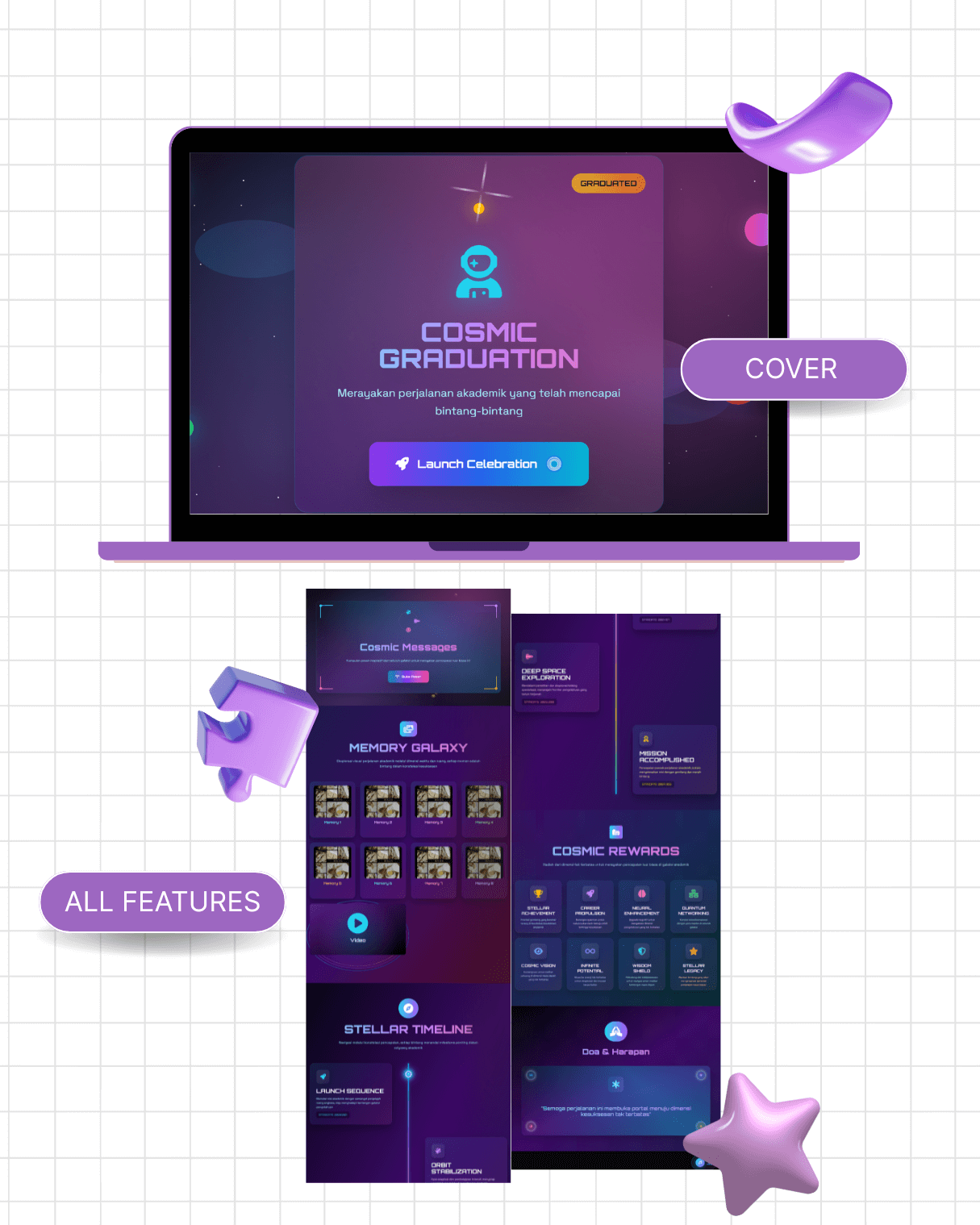 Premium Graduation 3 - Online Gift